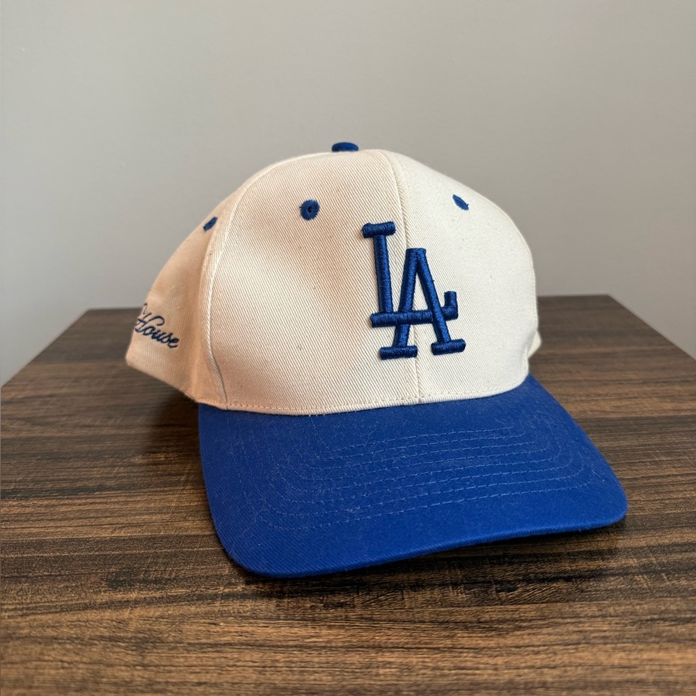 Rag House Blue and White LA Baseball Cap